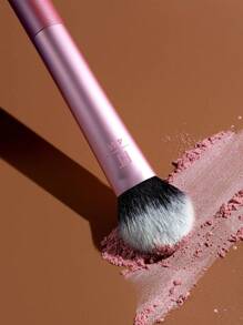 Real Techniques Tapered Cheek Makeup Brush, For Blush, Highlighter, Loose, Or Pressed Powder, Blush Brush With Synthetic Bristles, Precise Makeup Application, Aluminum Handle, Cruelty Free, 1 Count,Foundation Brush,Concealer Brush,Blush Brush,Contour Brush,Blush Brush,Bronzer Brush,Powder Brush,Foundation Brush,Blush Brush - Pink - View 4