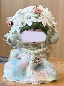 SP Haine pentru păpuși țesute grădină iarnă melodie craniu ceramică îmbrăcăminte rochie Qingchi haine pentru păpuși