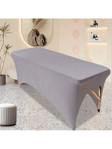 1件装6英尺沙龙按摩床罩，弹力睫毛嫁接床罩，适用于睫毛床、美容院 - 彩色 - 查看 17