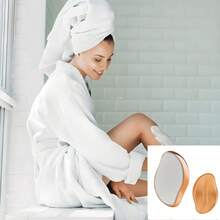 1pc Reusable Crystal Hair Removal Device, Painless Exfoliating & Depilatory Tool For Women And Men, Suitable For Back, Arms, Legs