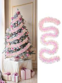 1 Set Decorative Colorful Ribbons, Christmas Decorative Ribbons, Outdoor Garden Decorative Ribbons, Indoor Decor Ribbons