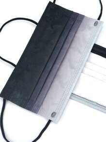 10pcs Disposable Lace Face Mask, 4-Ply High-Grade Breathable Sun Protection Dust-Proof Mask