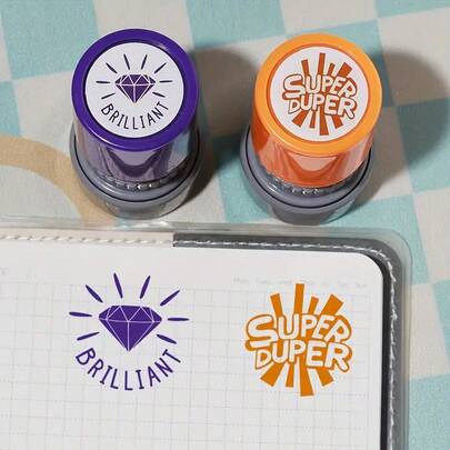 Reward Stamps, Diamond Stamps, Cartoon Praise Stamps, And Fun Stamps