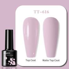 TARTU 8ml Gel Nagellack - 7 leuchtende Farben, Abweichbar, UV/LED-Aushärtung, milchig weiß, nude rosa, rot, rose, lila, blau, grün, grau, gelb Farbton, semi-permanenter, halbtransparenter Gel-Nagellack für Maniküre Primer Zuhause Salon & Nagelkunst, Geschenk für Frauen - Verschiedenfarbig - Übersicht 12