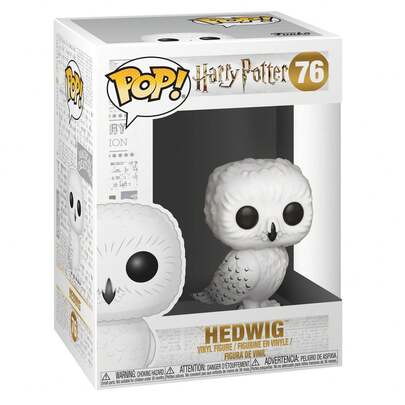 Funko 流行！电影：哈利·波特 - 海德薇 - 收藏版乙烯基人偶 - 礼物之选 - 官方周边 - 成人玩具 - 卡通/动画爱好者