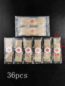 36/24/12/6 Stücke FootCarePro Hornhautentferner Pads, nicht-elektrisches Kunststoff Fußpflege Set für Hühneraugen & Nagelhaut, einfache Anwendung Zuhause, ohne Batterie, Hühneraugen und Hornhaut Behandlungspflaster, Fußpflege Klebepatches - Verschiedenfarbig - Übersicht 12