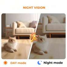 1-2 件 1080P 全高清紧凑型微型摄像机，由 USB 供电，无需电池，支持 WIFI 连接、通过手机远程查看、夜视、运动检测等功能，易于安装 - 非常适合家庭、宠物、保姆、老人、儿童的安全和车辆监控。