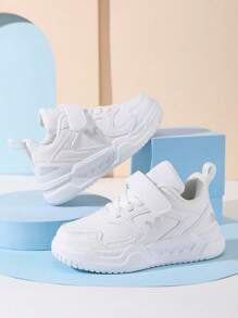 Zapatillas blancas para adolescentes, zapatos blancos pequeños, zapatos casuales de campus, zapatos blancos de actividad de campus estudiantil, adecuados para todas las estaciones - Verde - Ver 1
