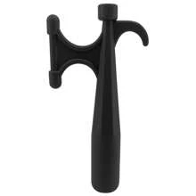 1Pc Nylon Boat Hook Floating, Hook For Extension Pole, Unbreakable, Durable, Rust-Resistant Boat Hook Replacement Attachment Replacement Boat Hook And For Mooring Yacht Boat Kayak, Black Universal Fit Nylon Boat Hook