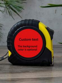 1pc Acrylic Customized Photo 5M Retractable Ruler, Meaningful Gift For Dad, Grandpa, Him, Husband, Personalized Photo Ruler - Five-meter Tape Measure Naked - View 4