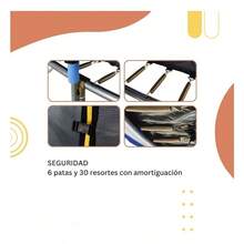 Trampolin Brincolin Infantil Red De Seguridad 1.40mts Niños - Negro-Negro - Ver 4