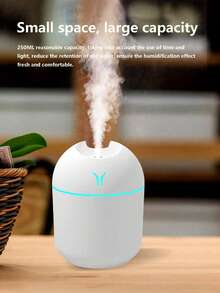 1个USB供电香薰机 - 彩色灯光、清新空气、加湿、静音运行,适用于家庭、办公室或卧室,房间装饰 - 加濕器氛圍燈 - 查看 5