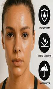 FV Waterproof Foundation, Medium Coverage, Oil-Free &Amp; Long Lasting, Lightweight, Matte Foundation For Oily_Normal Skin, Transfer Proof Liquid Foundation Makeup, 30g, Natural Beige