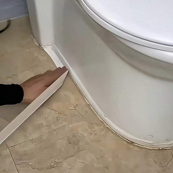 4 Rollen selbstklebende wasserdichte Dichtungsband - langanhaltend & haltbar, keine Werkzeuge nötig, sofortige Anwendung, geeignet für Badezimmer, Küche, Boden, Kunststoff, Badewanne, Glas, Holzboden - sofortige Leckreparatur, glatte Oberfläche, keine Werkzeuge erforderlich