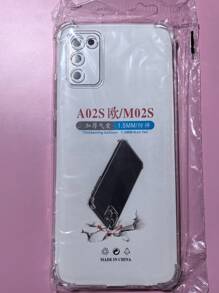 1pc Transparent Four-Corner Anti-Drop Case, Compatible With Samsung Series, Samsung Phone Transparent Four-Corner Anti-Drop Case, Phone Case, Protective Cover, Phone Shell, Phone Sleeve, Anti-Drop Phone Case, Transparent Phone Case, Minimalist Phone Case, Solid Color Phone Case, Transparent Phone Case, TPU Phone Case Anti-Drop (Military-Grade Anti-Drop)