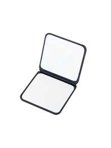 1pc Simple Cute Compact Bathroom And Bedroom Makeup Mirror, Back To School Dormitory Mirror Portable Vanity Mirror, Handheld Makeup Mirror, Student Dormitory Handheld Mirror, Convenient For Traveling, Home Decoration, Room Home Bathroom Decoration Summer/Autumn Makeup Storage Bathroom Accessories