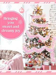 1 Set Decorative Colorful Ribbons, Christmas Decorative Ribbons, Outdoor Garden Decorative Ribbons, Indoor Decor Ribbons