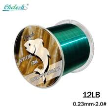 Chelesh 500m Nylon Monofilament Fishing Line, Available In Olive Green, Burgundy, Transparent, And Rose Red Colors, Parallel Winding Craft, High Strength, Good Water Cutting Performance, Multiple Strengths Available, Fishing Gift, Suitable For Beading And DIY Handcraft - Multicolor - View 33