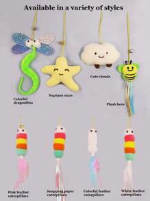 Cat Toy With Realistic Sound And Moving Bird, Interaction Cat Toy Without Battery, Simulating Cat Hunting Toy, Flapping Wings And Chirping Bird Design For Indoor Cats