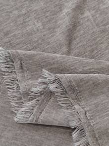 1pc Chenier Sofa Cover, Sofa Blanket, Non-Slip Furniture Protector, Pet Cover, Machine Washable, Excludes Pillows, Sofa Slipcover, Large Sofa, Sofa Bed, Coconut Pattern, Sofa Cover - Grey - View 11