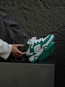 Men's All Seasons Slip-Resistant Lightweight Low Top Sneakers, Comfortable And Versatile Design