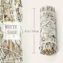 Rattan Material-Whit Sage & Dragon's Blood Sage Incense Set(1/3pcs) Rattan Smudge Stick Wands | Complete Guide | Wood Material, Spice Scent, Air Purifying Incense Or Cleansing