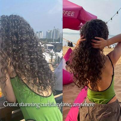 1/13/26 dụng cụ tạo kiểu tóc uốn, que uốn xoắn ốc ion, que uốn len cho tiệm, máy uốn tóc tự làm tại nhà, màu ngẫu nhiên