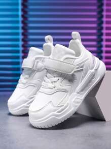 Zapatillas blancas para adolescentes, zapatos blancos pequeños, zapatos casuales de campus, zapatos blancos de actividad de campus estudiantil, adecuados para todas las estaciones - Verde - Ver 2