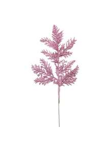 10 Stücke künstliche Glitzer Kiefernnadel Blumenanordnung, Weihnachtsbaum Dekoration, geeignet für Weihnachtsferien Dekoration