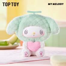 Miniso TOPTOY Sanrio Melody 50周年系列毛绒收藏盲盒公仔 - 彩色 - 查看 6