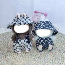 [Clothes Only]17cm Doll Changeable Outfit Set Accessories, Keychains, Fragrance Dress Sets For LABUBU,Back To School Gift,Summer Collection,Birthday/Holiday Present - Multicolor - View 3