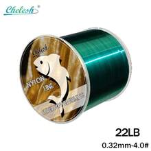 Chelesh 500m Nylon Monofilament Fishing Line, Available In Olive Green, Burgundy, Transparent, And Rose Red Colors, Parallel Winding Craft, High Strength, Good Water Cutting Performance, Multiple Strengths Available, Fishing Gift, Suitable For Beading And DIY Handcraft - Multicolor - View 34