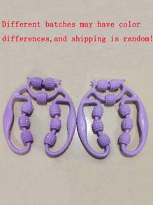 1pc Leg Massager Device, Leg Roller Slimming Body Shaper With 9 Massage Wheels For Calf Muscle Relaxation And Fitness Gym Accessories