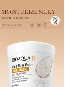 SADOER 椰子修复保湿发膜，改善毛躁，软化头发，修复，清爽不刺激，适合中长发女性，含有椰子油和胶原蛋白，滋养角质层，使头发顺滑无毛躁，洗发后使用 - 瓶 - 查看 6