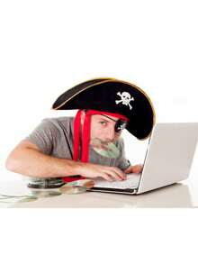 2pcs/Set Halloween Pirate Hat + Pirate Eye Mask - Skull Print Pirate Captain Costume Hat, Pirate Accessories, Party Hat, Masquerade, Cosplay Funny Captain Hat Valentines Gift - Multicolor - View 3