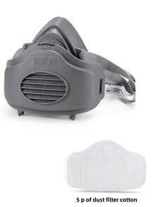 KN95 Reusable Dust Mask With Breathing Valve, Breathable Anti-Dust Face Mask - Multicolor - View 17