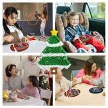 1 Quadro de Atividade Sensorial - Brinquedo Criativo Colorido para Aprendizagem Precoce e Desenvolvimento Intelectual, Alivia o Estresse e a Ansiedade, Adequado para TDAH e , Adequado para Crianças a partir de 3 anos e Adultos, Presente de Aniversário Perfeito, Presente de Festa, Presente de Natal Perfeito