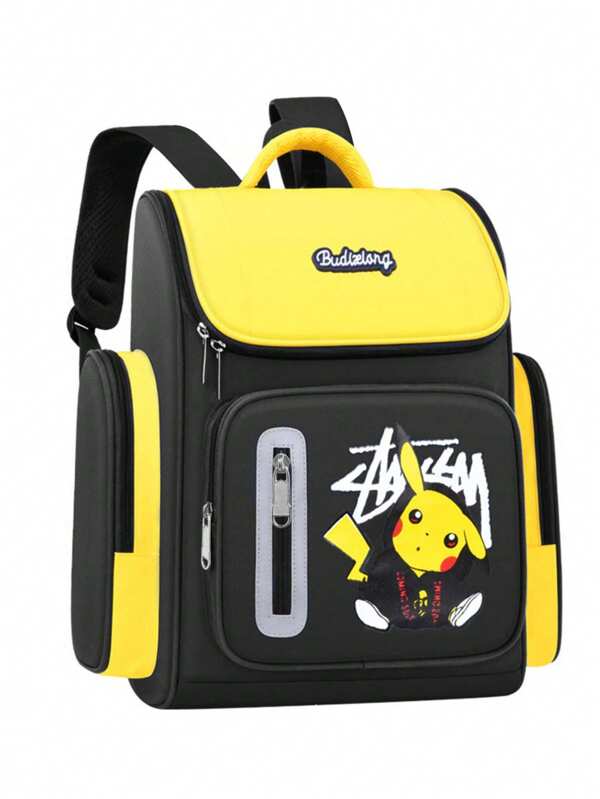 حقيبة ظهر طالب ذات سعة كبيرة ومكونات متعددة، حقيبة سفر هدية موسم المدرسة