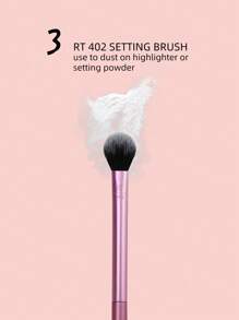 Real Techniques 6 Pieces Everyday Essentials Makeup Brush Set, Includes 4 Brushes & 2 Makeup Sponges, For Foundation, Blush, Bronzer, Contour, Eyeshadow, & Powder, Travel Gift Set, Cruelty-Free & Vegan, Brush Set, Makeup Brush Kit, Make Up Brush Set, Make Up Set Complete, Makeup Brush Set, Complete Makeup Kit, Brush Kit, Brushes Makeup Set, Makeup Gift Set - Hot Pink - View 6