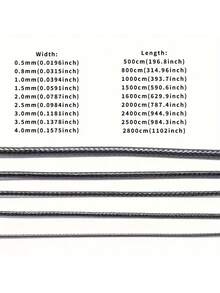 10m/Lot Korean Waxed Cotton Cord Waxed Thread Cord String Strap Necklace Rope Bead For DIY Bracelet For Jewelry Making Findings - Multicolor - View 5