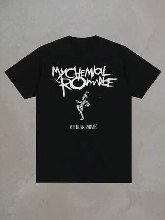 My ChemicalS Romance Mcr Band T-Shirt For Men And Women Cotton Printed Casual Short Sleeve Streetwear T-Shirt