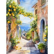 1pc Italian Coastal Summer Kitchen Lemon Tree Still Life Botanical Posters Canvas Painting Wall Arts Pictures Home Decor No Frame - Available In Multiple Colors - View 17