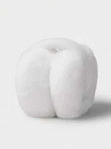 1个冬季保暖耳罩，仿兔毛材质，保暖内衬可折叠耳罩，防风可折叠耳套，冬季秋季配饰