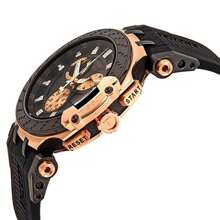 Tissot T-Race Cronograf Ceas Bărbătesc Sportiv La Modă Cu Cuarț T115.417.37.051.00 Ceas de mână Multifuncțional cu Cadran Rotund Accesorii pentru Bărbați Potrivit pentru Exerciții Zilnice în Aer Liber, Ciclism, Cadou Excelent pentru Bicicliști, Iubit