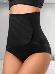 收腹塑形腰带，可调节腰围，带透气网眼衬垫