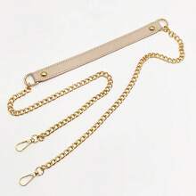 1 dây đeo vai thay thế 115cm, tay cầm bằng da PU thời trang với dây xích kim loại, phụ kiện túi đeo chéo - Nhiều màu - Xem 13