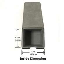 [Premium Card Storage] 100 Cards Premium PU Multi-Color Stackable Card Storage Box | With Leader Display Window For MTG, PTCG & TCG Board Games - Green - View 5