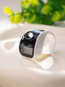 12 قطعة/علبة عداد خواتم إلكتروني، عداد خرز الصلاة العربية الشرقية، تصميم ملون خفيف الوزن، عداد عادي وعداد رؤية ليلية بالإضاءة الخافتة، شاشة عرض رقمية مريحة لعد الصلوات، تتبع التمارين، هدايا المناسبات وغيرها - متعدد الألوان - مشاهدة 21