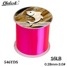 Chelesh 500m Nylon Monofilament Fishing Line, Available In Olive Green, Burgundy, Transparent, And Rose Red Colors, Parallel Winding Craft, High Strength, Good Water Cutting Performance, Multiple Strengths Available, Fishing Gift, Suitable For Beading And DIY Handcraft - Multicolor - View 20