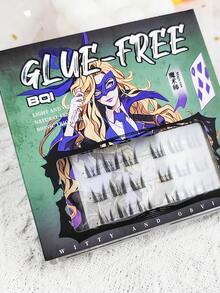 36 Büschel, 10-12mm, kein Kleber nötig selbstklebende einzelne Wimpern, Locken C/D, 0,07mm, falsche Wimpern Büschel Wimpern, natürliches Aussehen Cartoon, Katzenaugen Wimpern Wimpern Büschel, Wimpern Büschel, einzelne Wimpern, Wimpern, Fake Wimpern